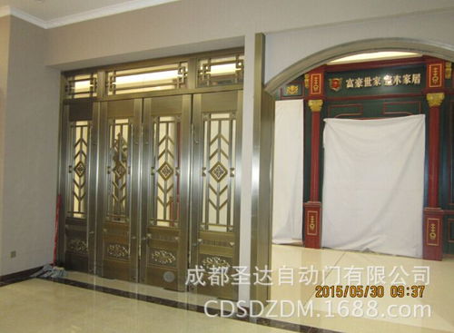高端銅門與豪華自動門 品質與藝術的完美結合